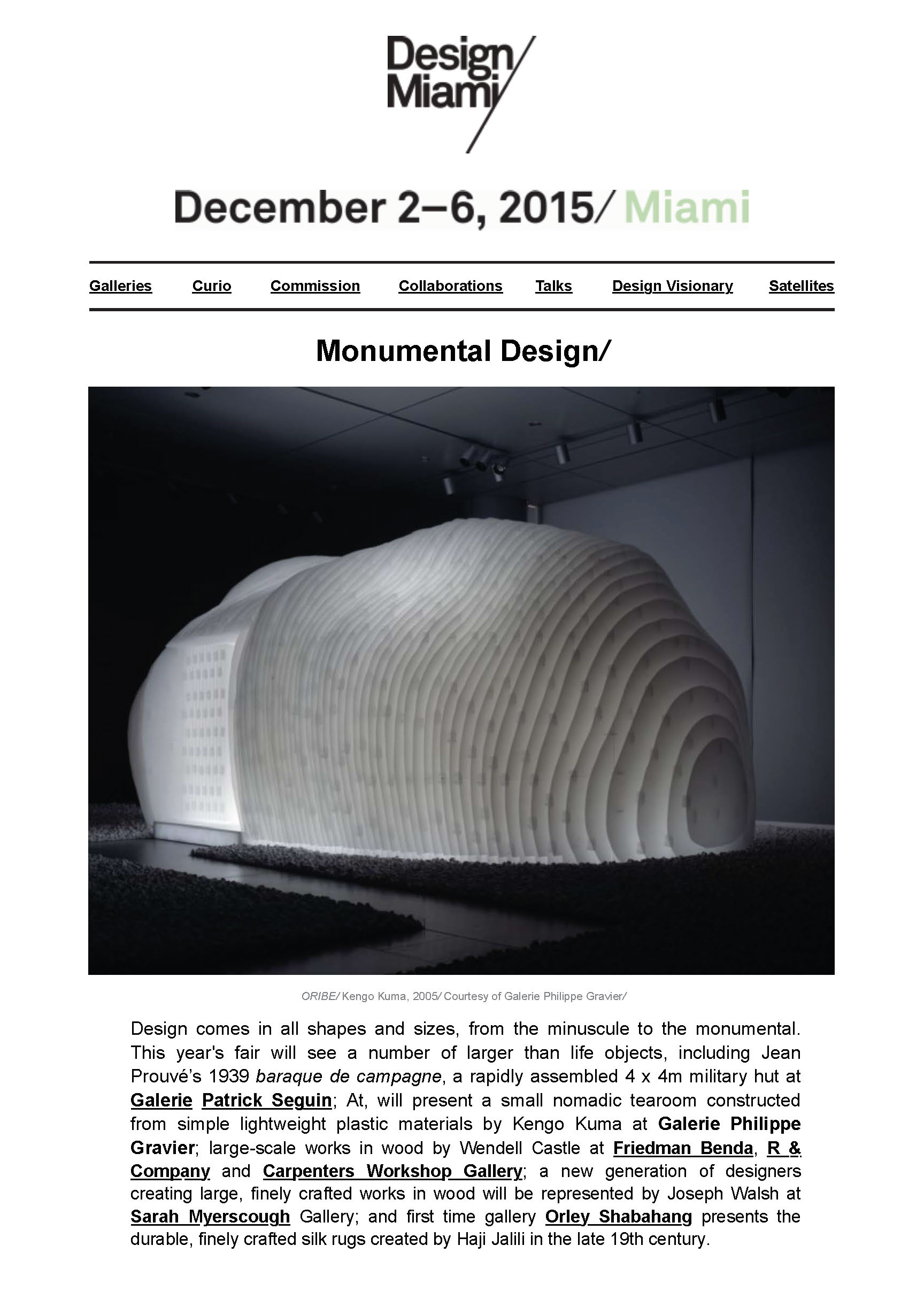 Design Miami 2015